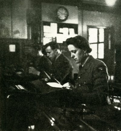 On Signals Duty, c1943. af Cecil Beaton