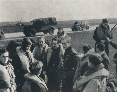 Flyvningen diskuteret, 1941 af Cecil Beaton