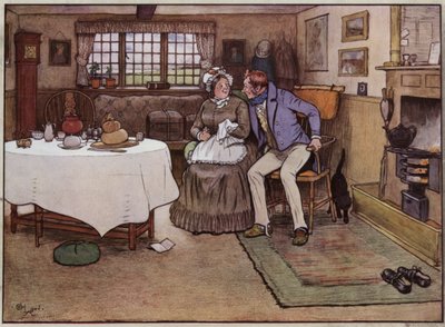 Illustration for The Pickwick Papers by Cecil Aldindani af Cecil Charles Windsor Aldin