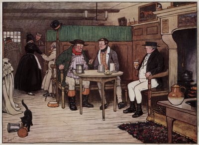 Illustration for The Pickwick Papers by Cecil Aldindani af Cecil Charles Windsor Aldin