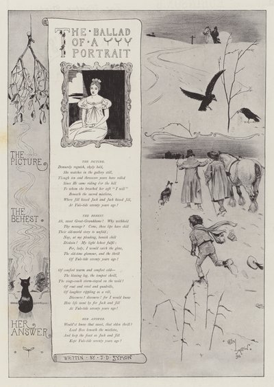 Balladen om et portræt af J D Symon af Cecil Charles Windsor Aldin
