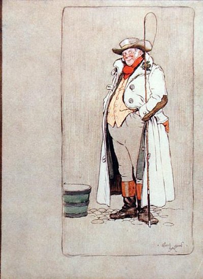 The Stage Coachman, illustration fra 