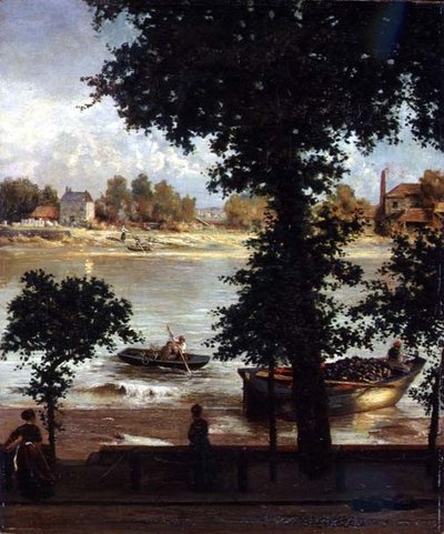 Chelsea Embankment af Cecil Gordon Lawson