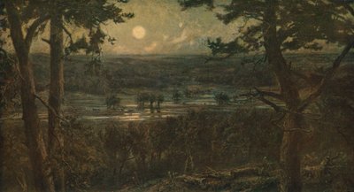 Augustmånen, 1880, c1930. af Cecil Gordon Lawson