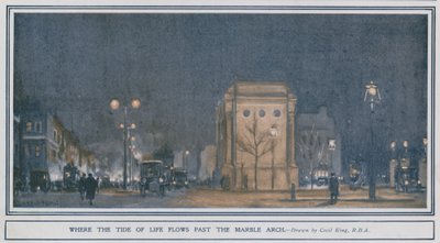 Hvor livets tidevand flyder forbi Marble Arch af Cecil King