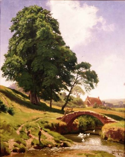 Ænder under broen af Cecil M. Round