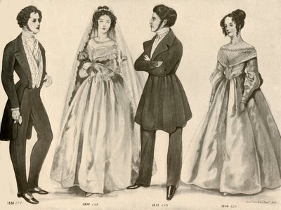 Beklædning fra 1836-1847, 1907, 1937. af Cecil W. Trout