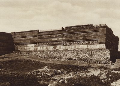 Mexico: Ruinerne af Mitla, Oaxaca State (s/h foto) af Cecile Seler-Sachs