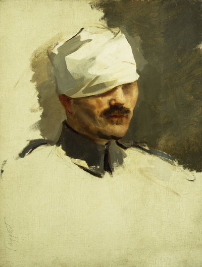 Løjtnant Jean Julien Lemordant, ca. 1918 (olie på lærred) af Cecilia Beaux