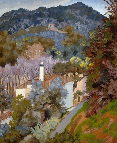 Caldas (olie på lærred) af Cedric Morris