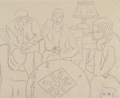 The Game of Ludo af Cedric Morris