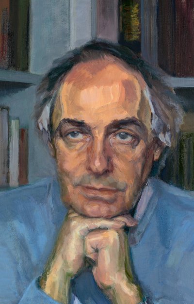 Stephen Glover, detalje (olie på lærred) af Celia Montague