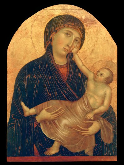 Mary med barn af Cenni di Pepo