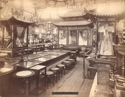 Kinesisk afdeling - Hovedbygningen, Philadelphia Centennial Exposition af Centennial Photographic Co.