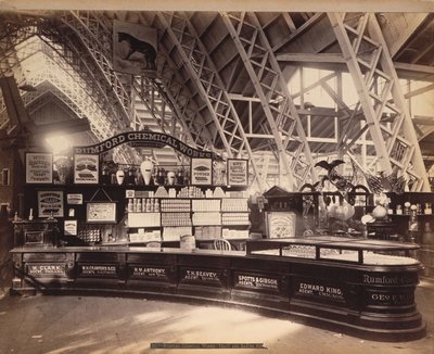Rumford Chemical Works - Gær og bagepulver, Centennial Exhibition, Philadelphia af Centennial Photographic Co.
