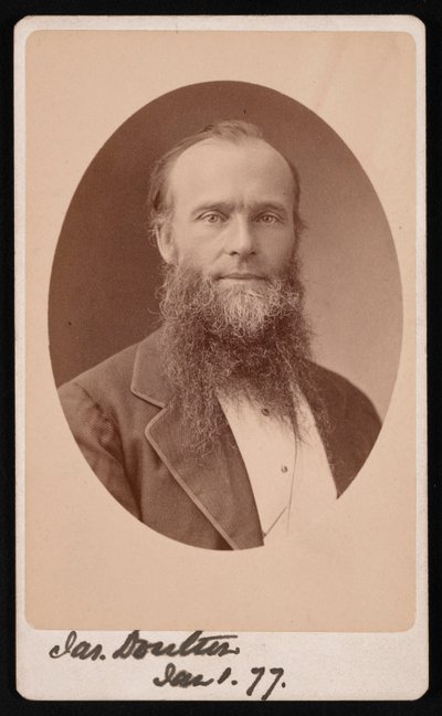 Portræt af James Doulton, 1877. af Centennial Photographic Company