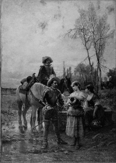 Ved springvandet af Cesare Agostino Detti