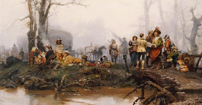 Lejren, 1878 af Cesare Auguste Detti