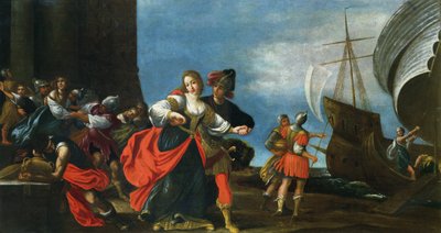 Bortførelsen af Helen af Troja af Cesare Dandini