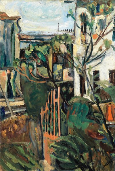 Hus nær Paris Hus nær Paris, 1918 af Chaim Soutine