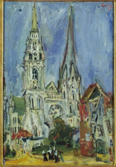 Chartres katedral af Chaim Soutine