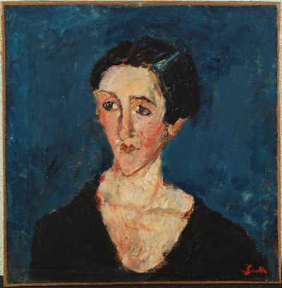 Portræt af Madalaine Castaing, ca. 1928 af Chaim Soutine