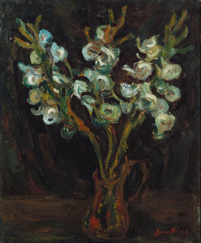 Den blå gladioli, ca. 1929 af Chaim Soutine