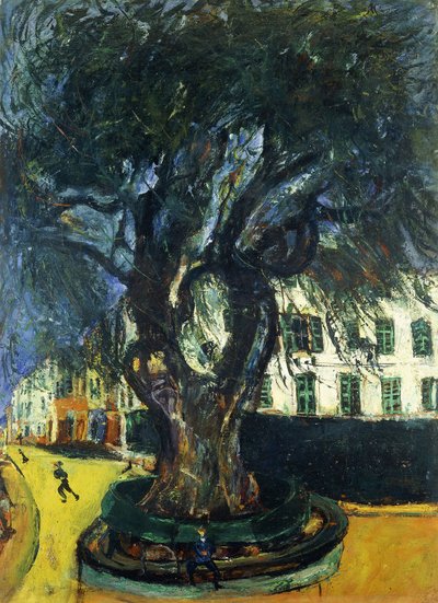 Træet i Vence; Vences træ, ca. 1929 af Chaim Soutine