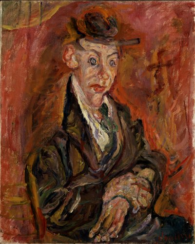Kvinde med runde øjne af Chaim Soutine