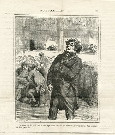 Illustration af Cham (1819-1879) i Le Charivari af Amédée de Noé
