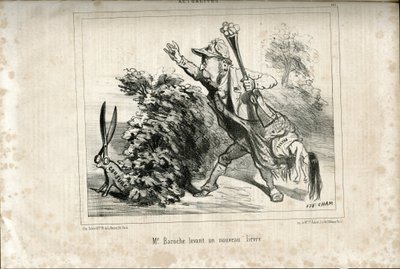 Illustration af Cham (1819-1879) i Le Charivari af Amédée de Noé