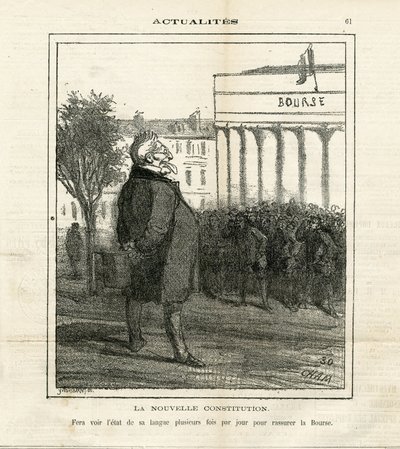 Illustration af Cham (1819-1879) i Le Charivari af Amédée de Noé