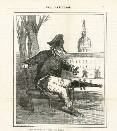 Illustration af Cham (1819-1879) i The Charivari af Amédée de Noé