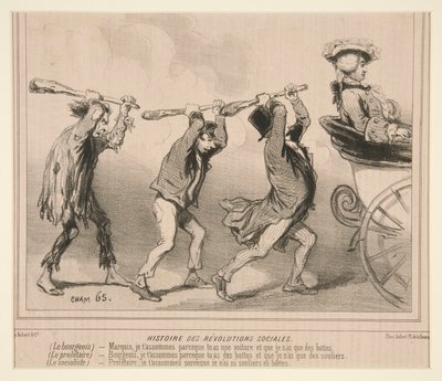 History of Social Revolutions, fra Le Charivari af Cham