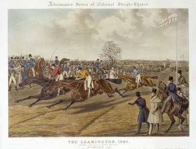 The Leamington, 20. oktober 1840: Coming In (farve litho) af Charles Hunt