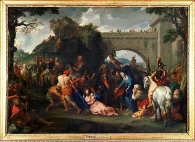 At bære korset ... af Charles (studio of ) Le Brun