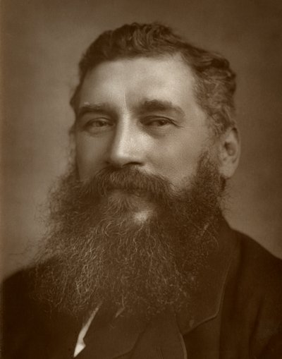 Joseph Knight, britisk forfatter og dramakritiker, 1884 af Charles A. Long
