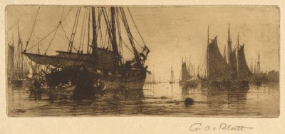 Fiskerbåde af Charles A. Platt