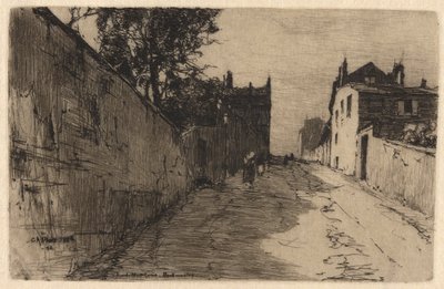 Rue de MontCenis, Montmartre af Charles A. Platt
