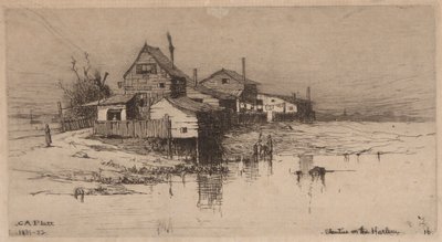 Shanties på Harlem af Charles A. Platt