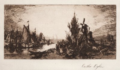 På diget, 1885. af Charles A. Vanderhoof