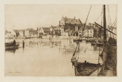 Dordrecht, 1885. af Charles Adams Platt