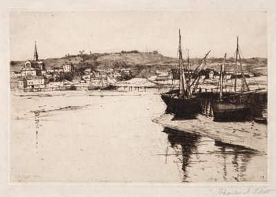 Trouville, 1889. af Charles Adams Platt