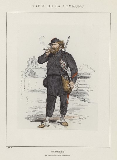 Federes, Menilmontant-Charonne af Charles Albert d Arnoux Bertall
