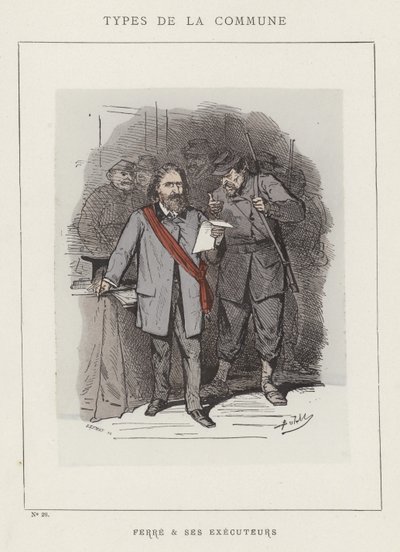 Ferre og Ses Executeurs af Charles Albert d Arnoux Bertall
