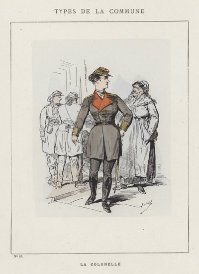 La Colonelle af Charles Albert d Arnoux Bertall