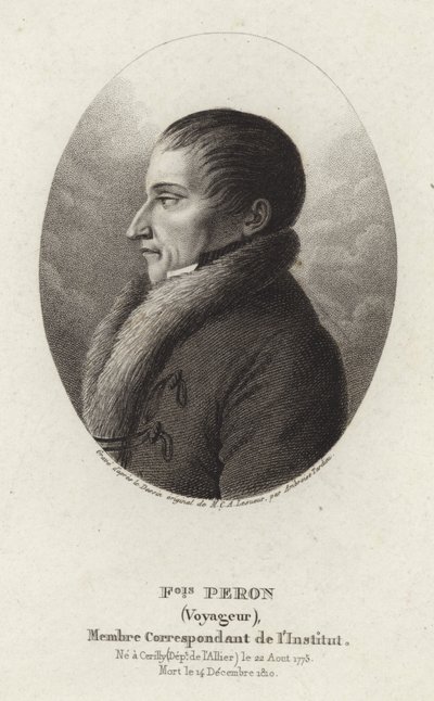 Francois peron af Charles Alexandre Lesueur