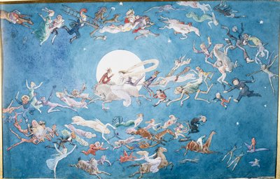 En dans om månen af Charles Altamont Doyle