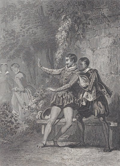 Damen af Monsoreau La Dame de Monsoreau, 1830-73. af Charles Amedee Colin