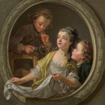 Sæbebobler af Charles Amedee Philippe van Loo
